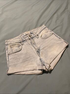 NWOT ReGeneration Light Blue Denim Rolled Hem Shorts
